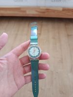 Swatch Uhr Damen Armbanduhr mintgrün guter Zustand