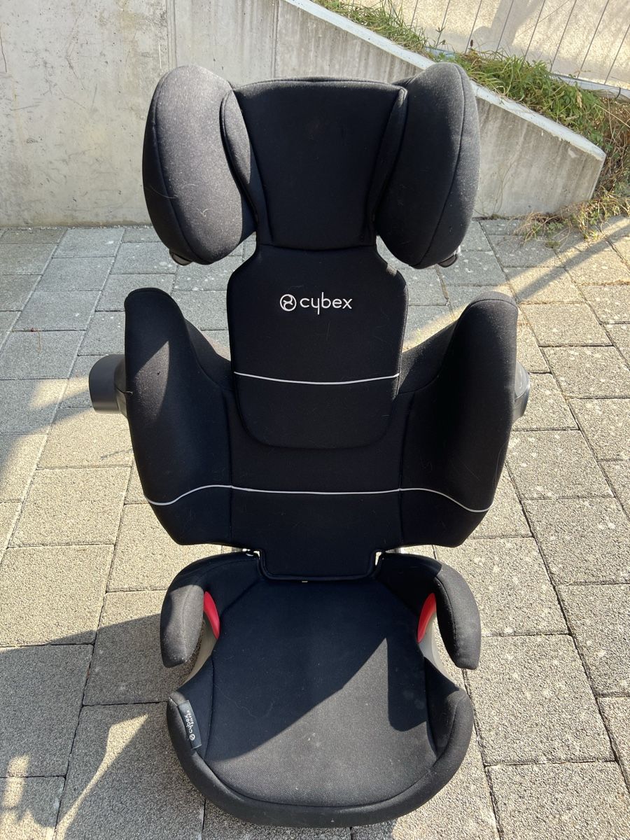 Cybex Seggiolini per auto: Cybex Booster Seat Solution X-Fix Black Used – Usato da Füllinsdorf venduto da andy_candy 2