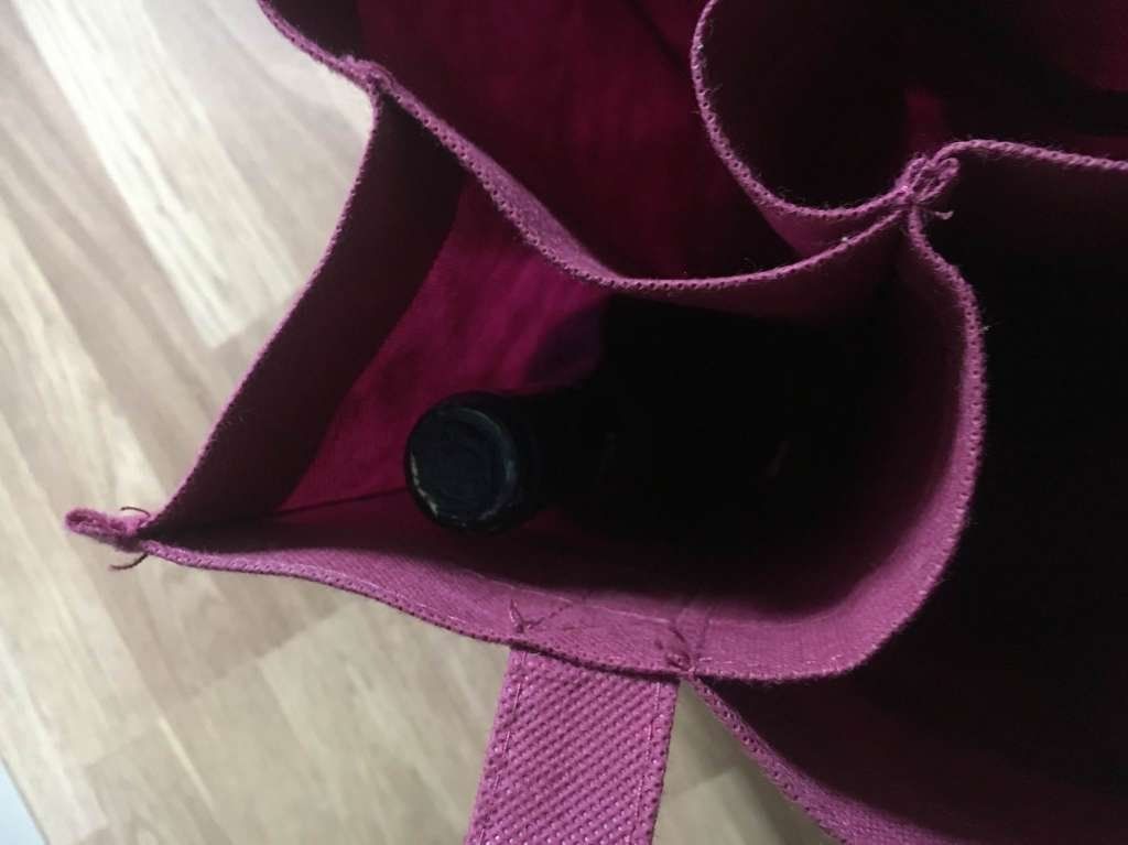 Taschen: Weinflachen -Tasche / Einkaufstasche mit 6 Fächern – Neu (gemäss Beschreibung) aus Zürich von Tivoli2 4