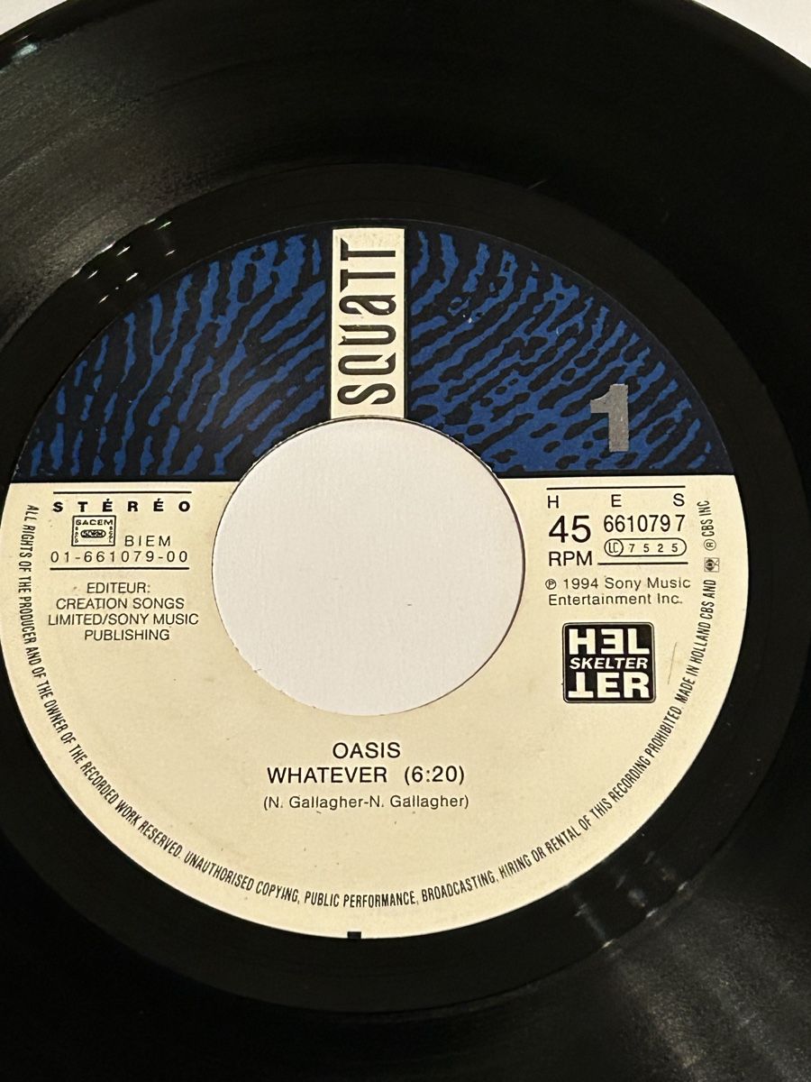 Dischi in vinile: OASIS. 1994. SEHR RAR gesuchte Single. Whatever – Nuovo (secondo la descrizione) da Faulensee venduto da Mizuno06 1