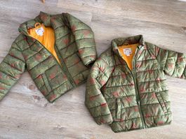 2 Winterjacken - Steppjacken - Doudounes Lupilu 110 + 116
