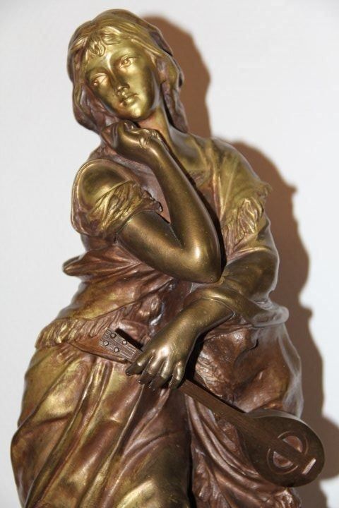 Sculture & Statue: Antique sculpture en bronze . – Usato da Praz (Vully) venduto da pikuluka1 5