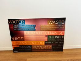 Bild, 60 x 90 cm, auf Alu aufgezogen