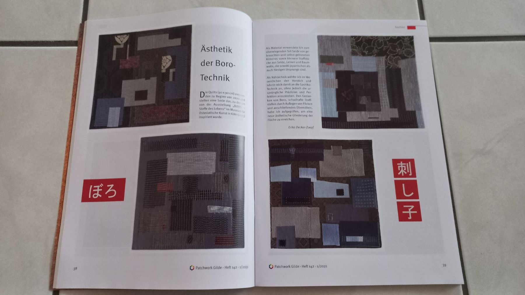 Zeitschriften & Magazine: 2 Magazine Patchwork Gilde Zeitschriften, Hefte 142+143, Top – Gebraucht aus Winistorf von acreativ4 1