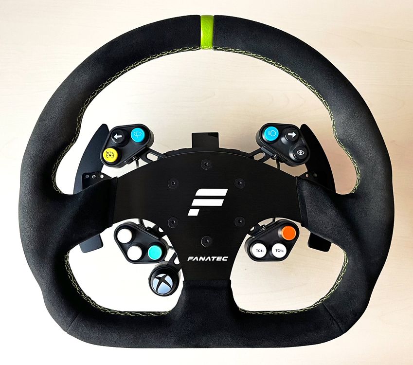 Fanatec ClubSport Universal Hub V1 + Wheel Rim GT Alcantara (Gebraucht ...