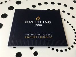 BREITLING - NAVITIMER 1 AUTOMATIC - INSTRUCTIONS FOR USE