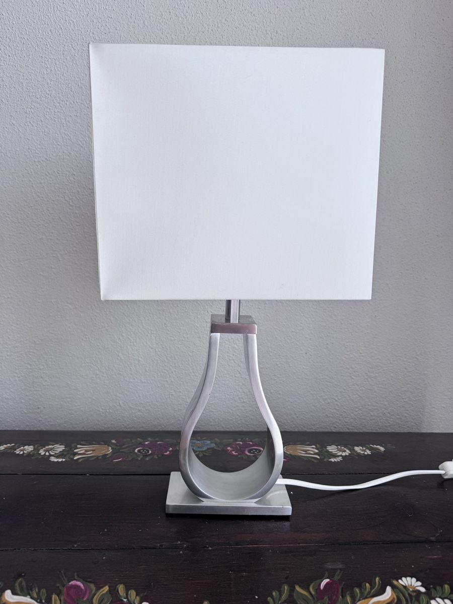 Lampade: Tischlampe Metall/Textil, modernes Design – Usato da Grüningen venduto da dnawork 1