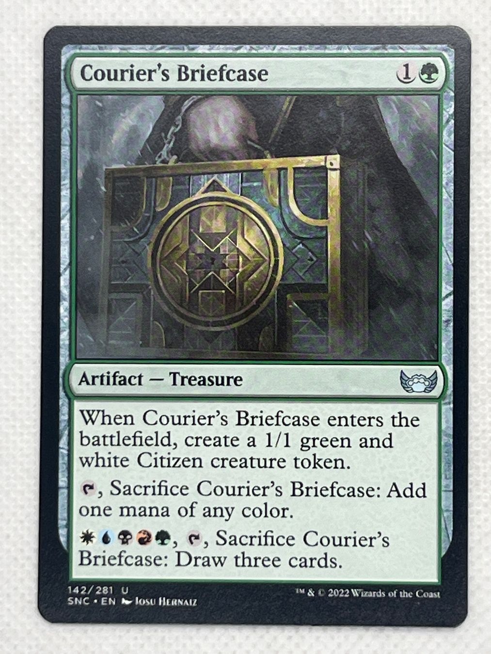Magic The Gathering Carte collezionabili: MTG Courier's Briefcase SNC 142/281 Magic the Gathering – Usato da Hinterkappelen venduto da Kim1992