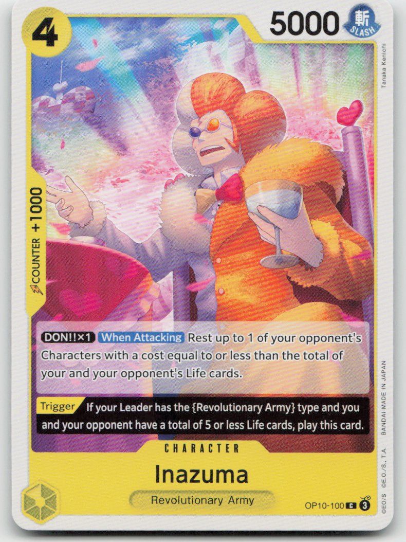 Bandai Carte collezionabili: One Piece Inazuma OP10-100 C – Usato da Lugano venduto da VlaseCard