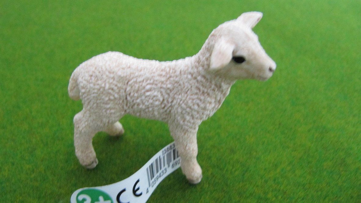 Schleich Giocattoli: Schleich Walliser Schwarznasen Schaf + Schaf mit Lamm – Nuovo (secondo la descrizione) da Brunnen venduto da Kiwiland1 2