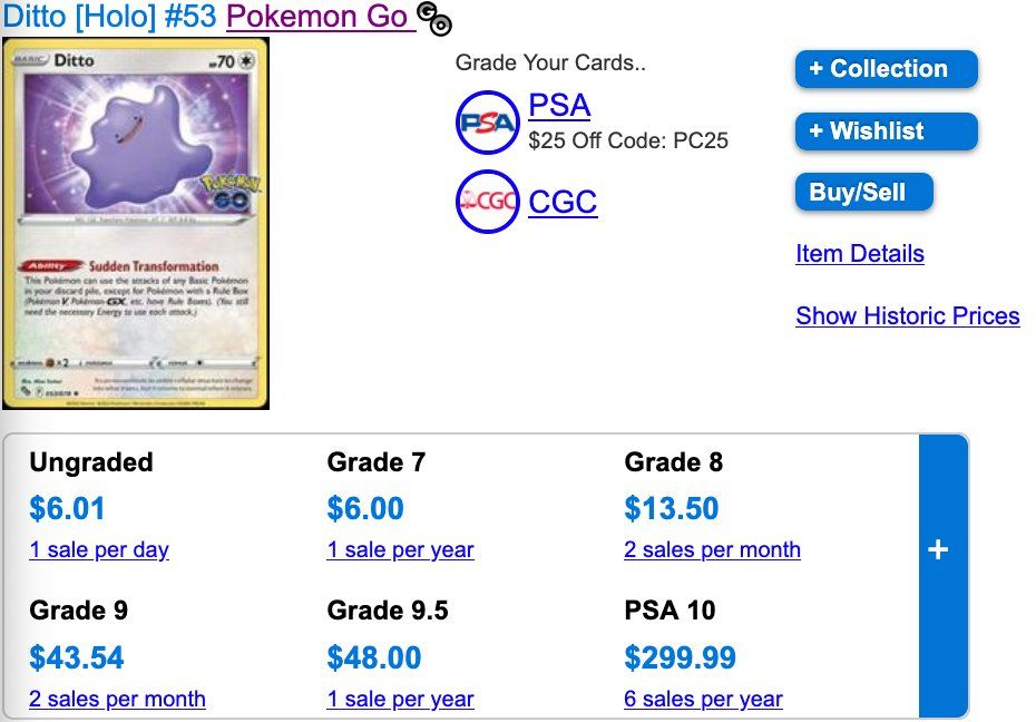 Pokémon Carte collezionabili: Ditto Holo 53 – Usato da Zürich venduto da PEACECOCOON 3