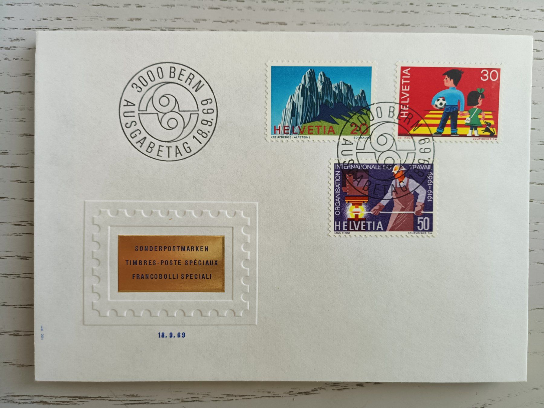 Alle Briefmarken: 1969 FDC Werbemarken – Gebraucht aus Dübendorf von goeggi79
