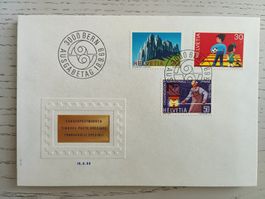 1969 FDC Werbemarken
