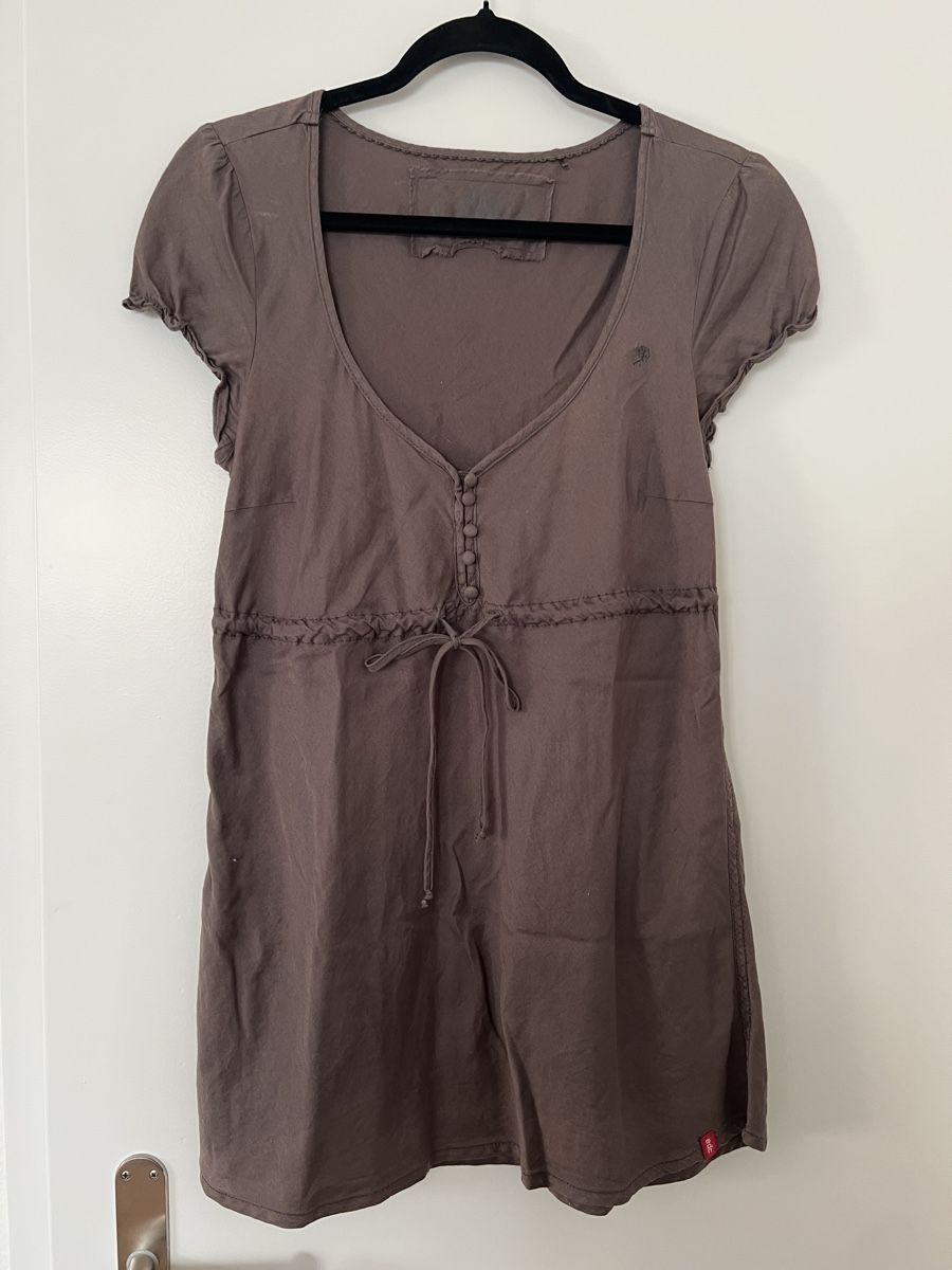 Esprit Camicette: edc by Esprit Schösschen-Bluse / Langbluse Braun Gr. M  – Usato da Winterthur venduto da mel_wy