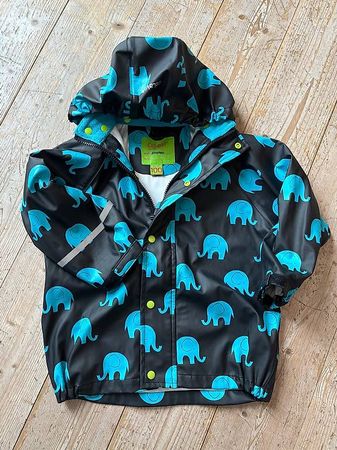 CeLaVi Regenjacke türkis/schwarz (100/3 Y)