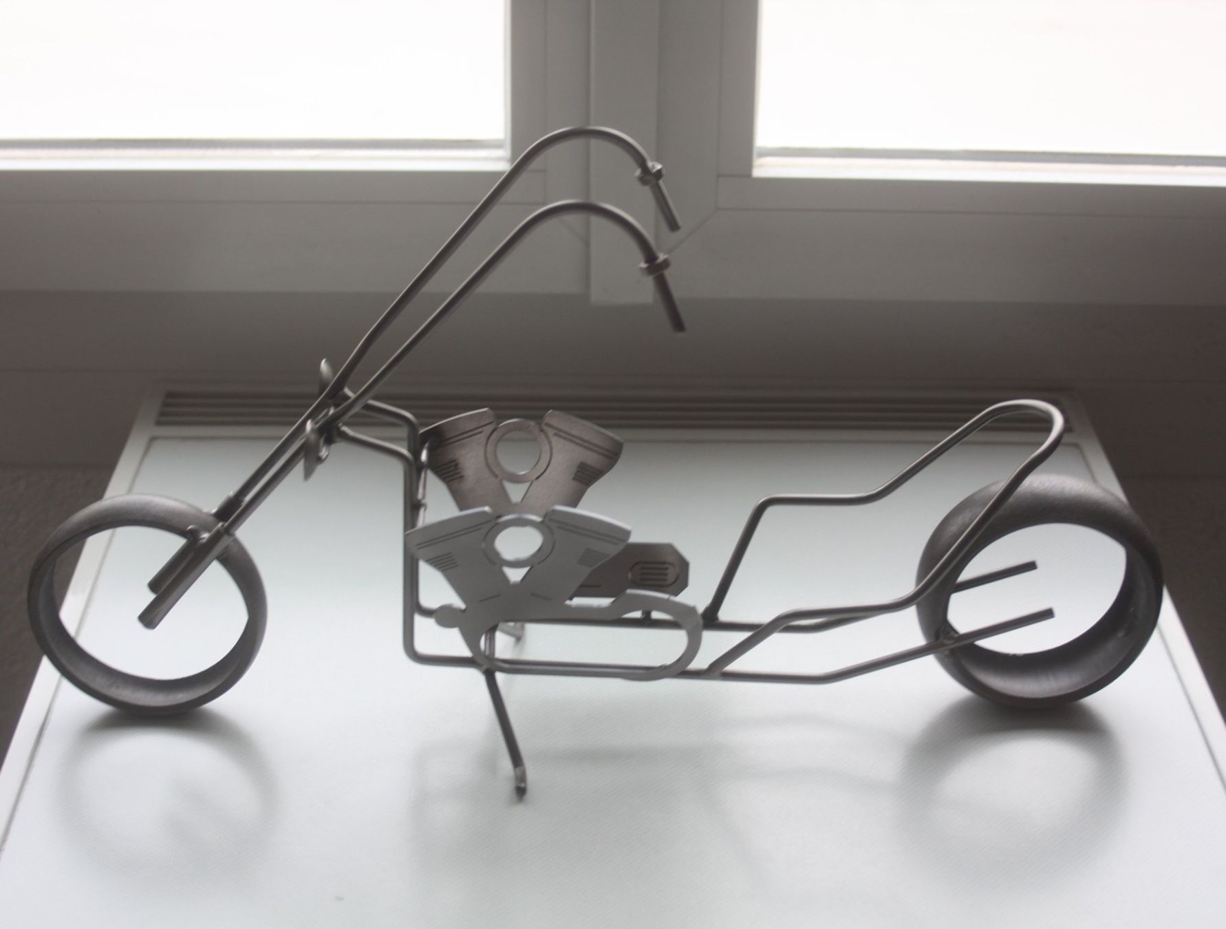 Harley-Davidson Tutte le decorazioni: Weinhalter Metall Chopper, Harley Davidson Motorrad – Usato da Wettingen venduto da Licht08