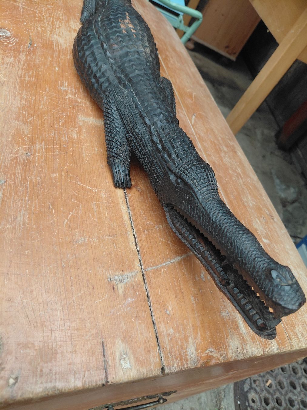 Figuren: Krokodil aus Ebenholz – Gebraucht aus Ennetbühl von Marlon79 8