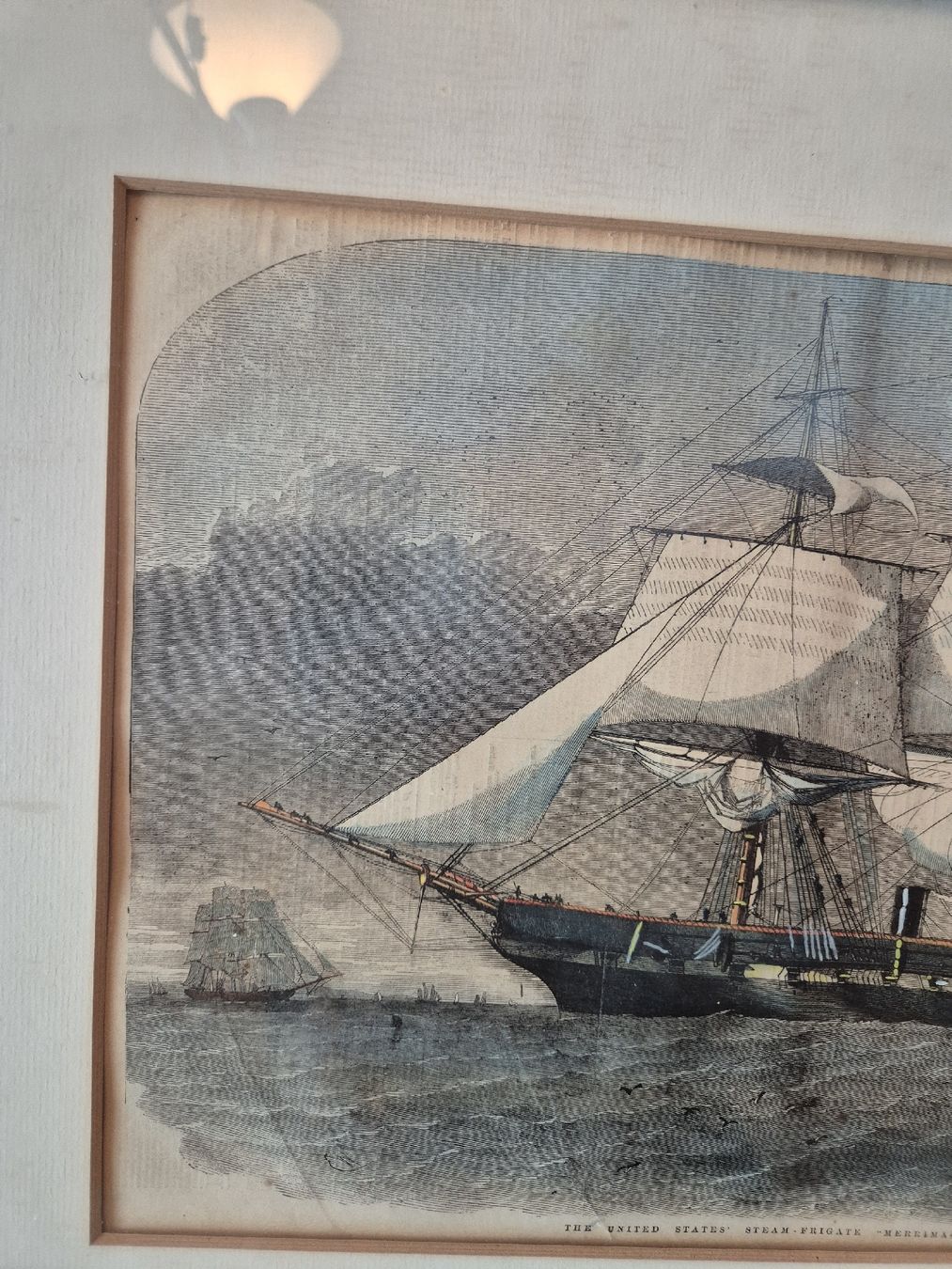 Foto & Immagini: Historischer Stich: USS Merrimack – Usato da Trogen venduto da same4you 2