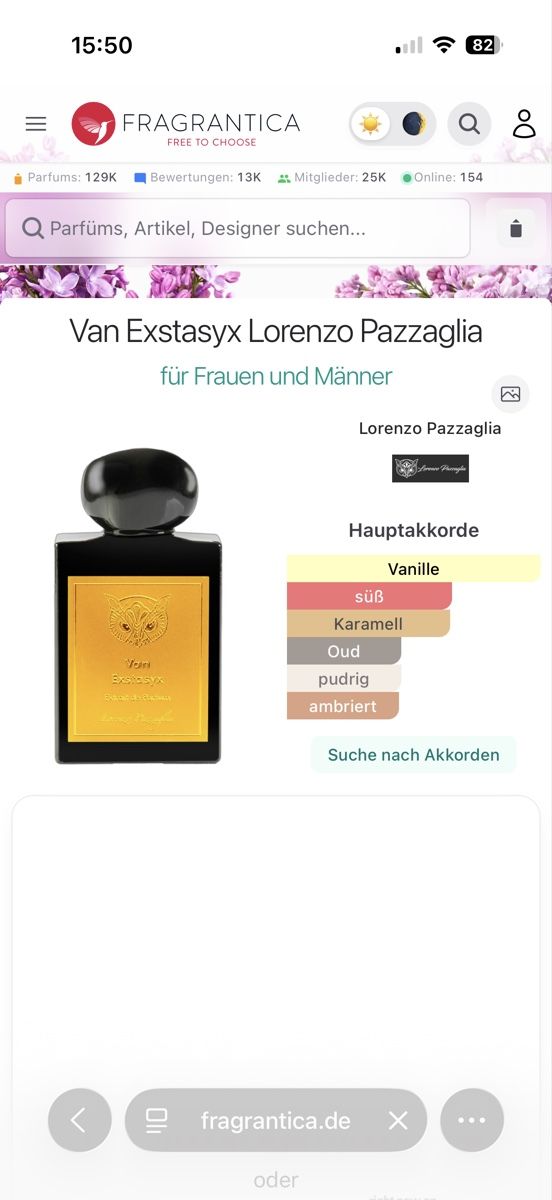 Parfum & Eau de Toilette: Lorenzo Pazzaglia Van Extasyx  Winter ,2 ml – Gebraucht aus Sursee von nst_czk2 1