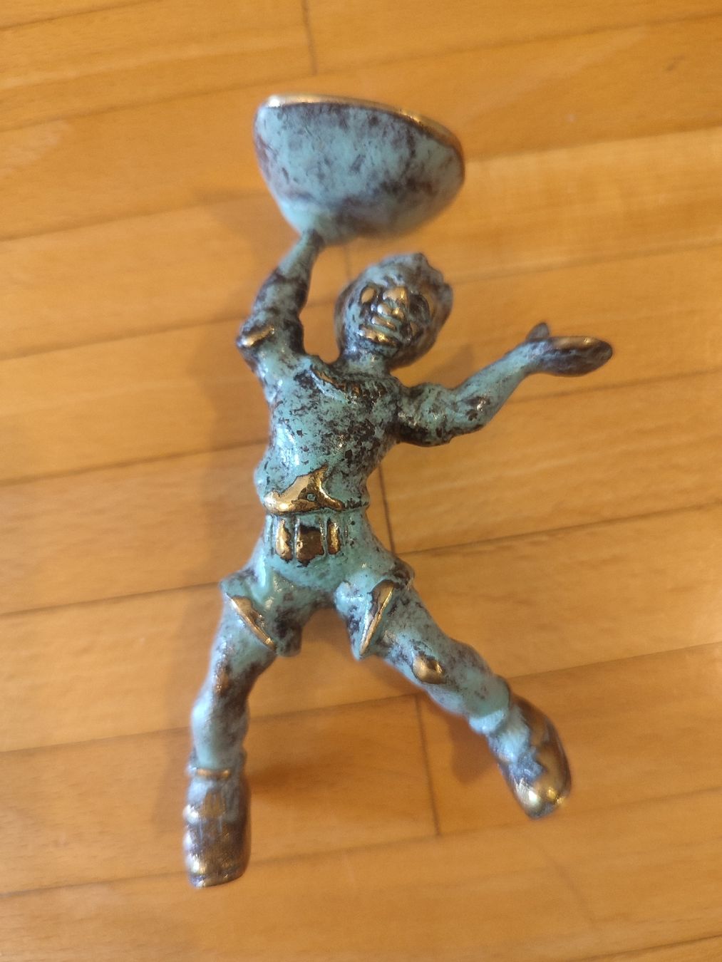 Sculture & Statue: Figurine en bronze Düsseldorf, bronze massif – Usato da Bougy-Villars venduto da Vogue 3