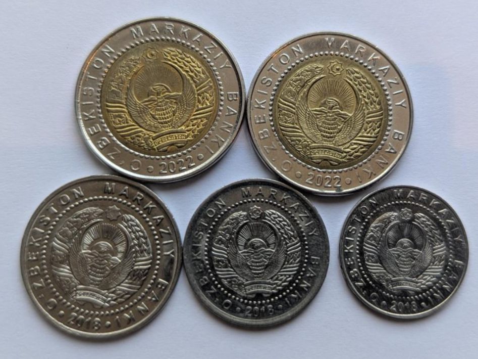 Tutti le monete: Uzbekistan circulating coins – Usato da Porrentruy venduto da jmbechir 1
