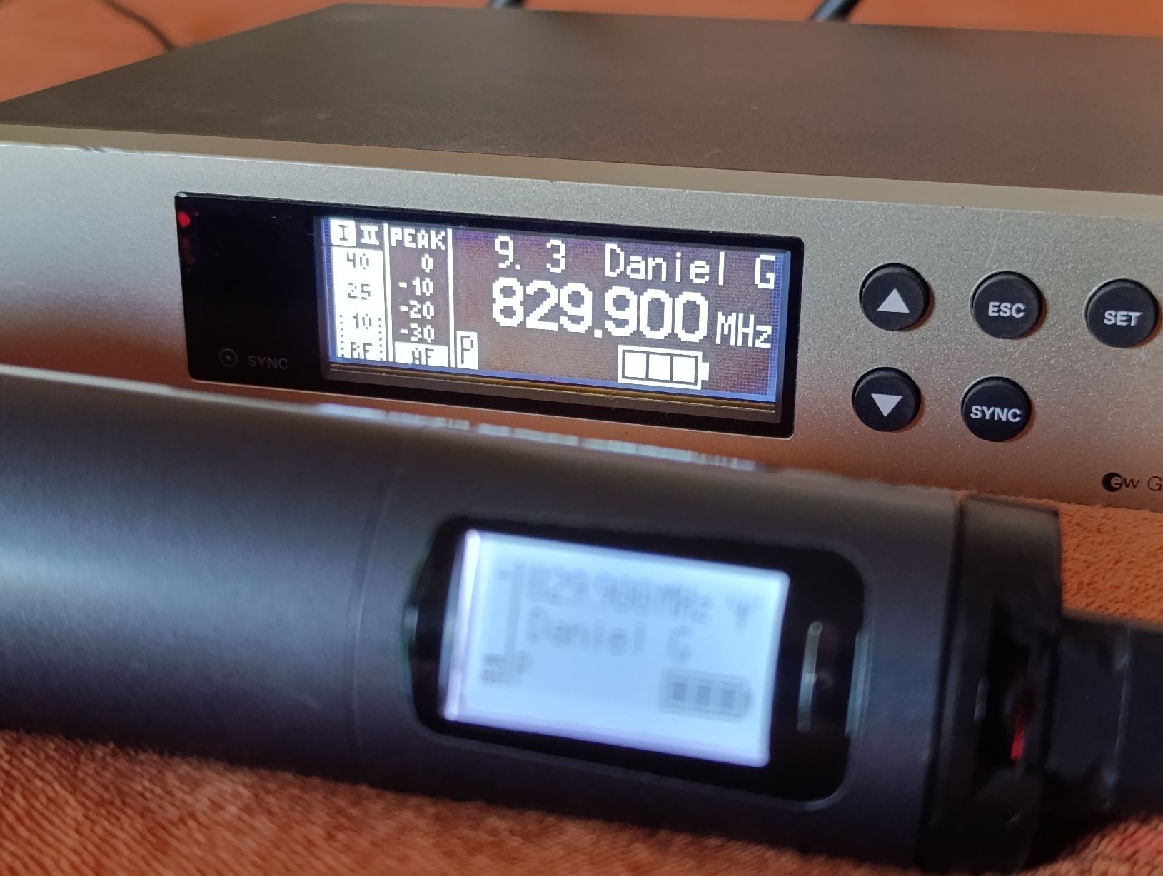 Sennheiser Mikrofone: Sennheiser EW 100 G4 Wireless Mikrofon Set – Gebraucht aus Altwis von Danley83 3