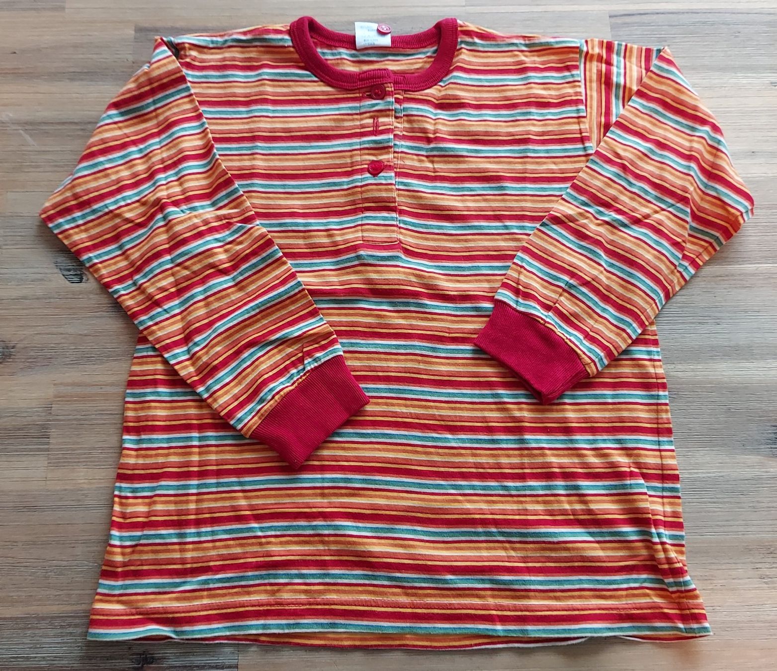 Maglioni & Felpe: Bunt gestreiftes Langarmshirt Kinder Gr. 104 – Usato da Basel venduto da Sinibini86