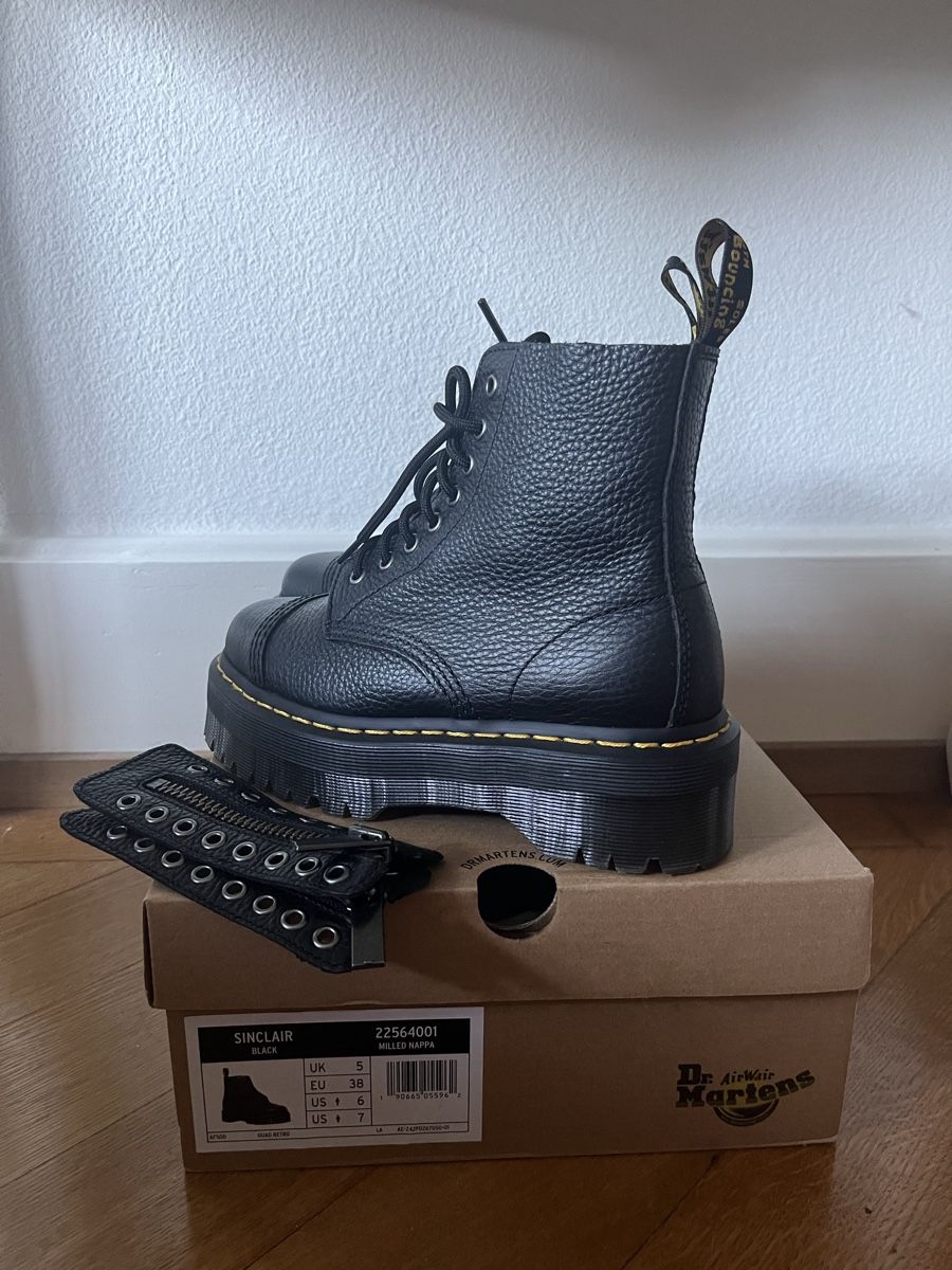 Dr. Martens Scarpe da uomo: Bottes Dr. Martens Sinclair noires – Nuovo (secondo la descrizione) da Lausanne venduto da mprevst 2