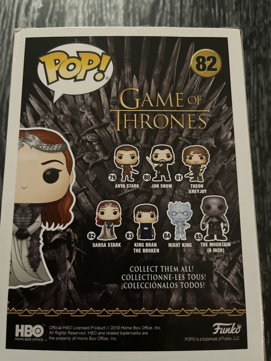 Funko Statuette: Funko Pop Sansa Stark #82 Game Of Thrones – Nuovo e nell'imballaggio originale da Yverdon-les-Bains venduto da vin_95zk 2