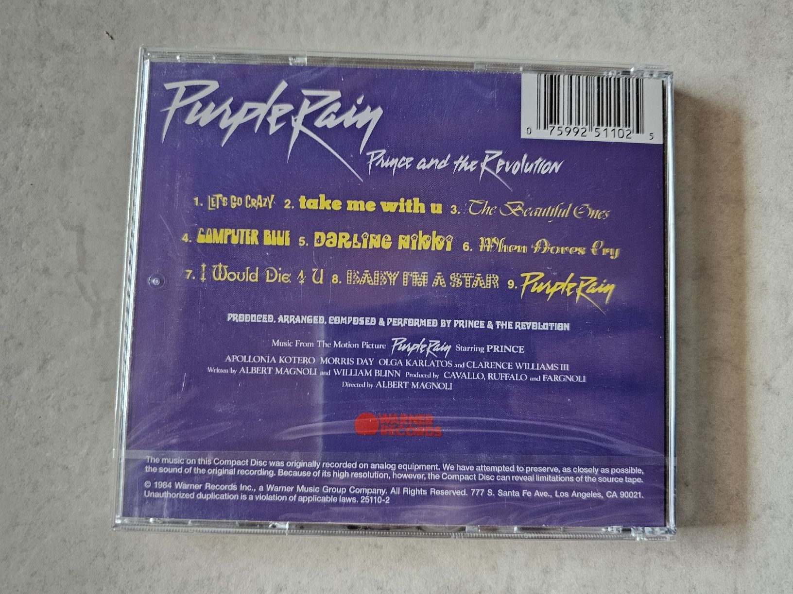 CD: Prince  -  Purple Rain  /  Fabrikneu – Nuovo e nell'imballaggio originale da Schneisingen venduto da backstore24 1
