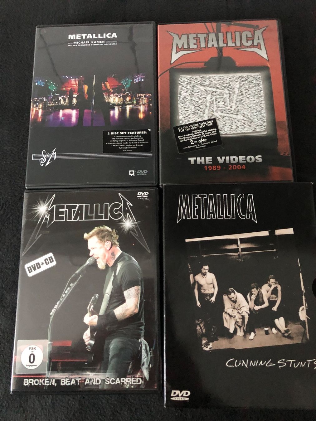 Tutti i DVDs: 4 Metallica DVD – Usato da Münchenstein venduto da Lexa-70