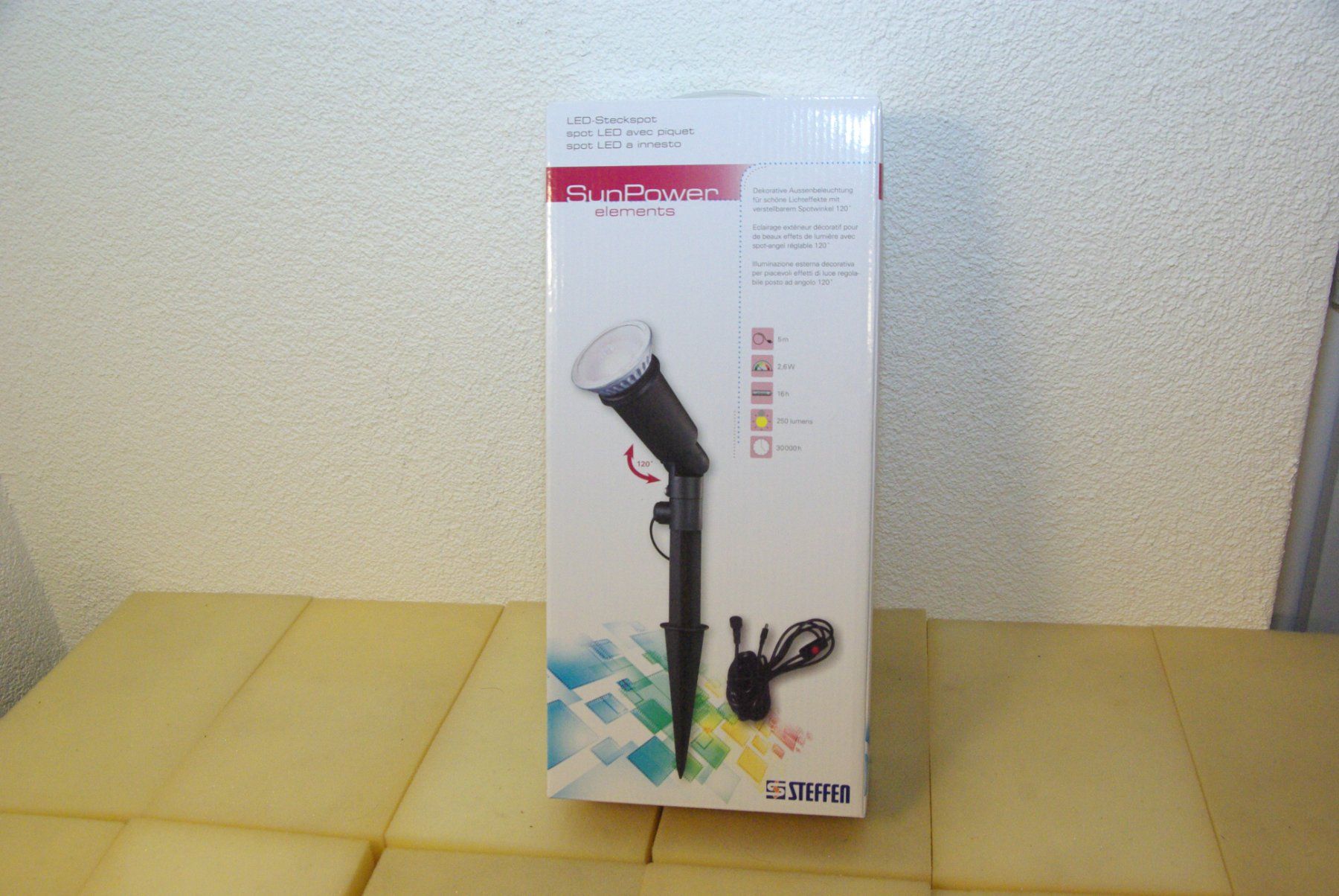 Lampade: LED-Steckspot SunPower von Steffen – Nuovo e nell'imballaggio originale da Herisau venduto da Cevianer1844
