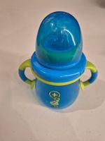 Trinklernflasche für Baby, blau, NEU