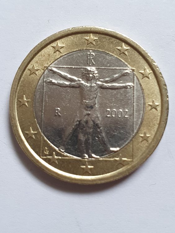 Seltene 1 Euro Munze 2002
