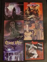 6 Heavy Metal LPs (crystal viper, asgard, pharaoh...)