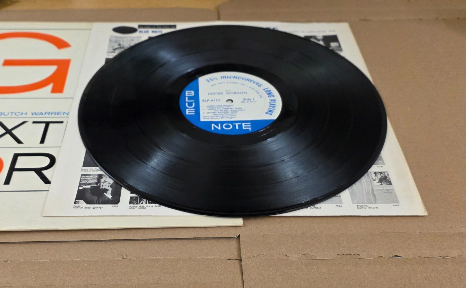 Schallplatten: Dexter Gordon Go! Blue Note– BLP 4112 – Gebraucht aus Zürich von spin23 5