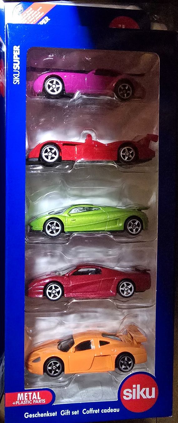 Siku Modellini d'auto: 15 Modellautos Super Geschenkset, 3 Sets, Neu, Schnäppchen – Nuovo e nell'imballaggio originale da Winterthur venduto da Versus0 4