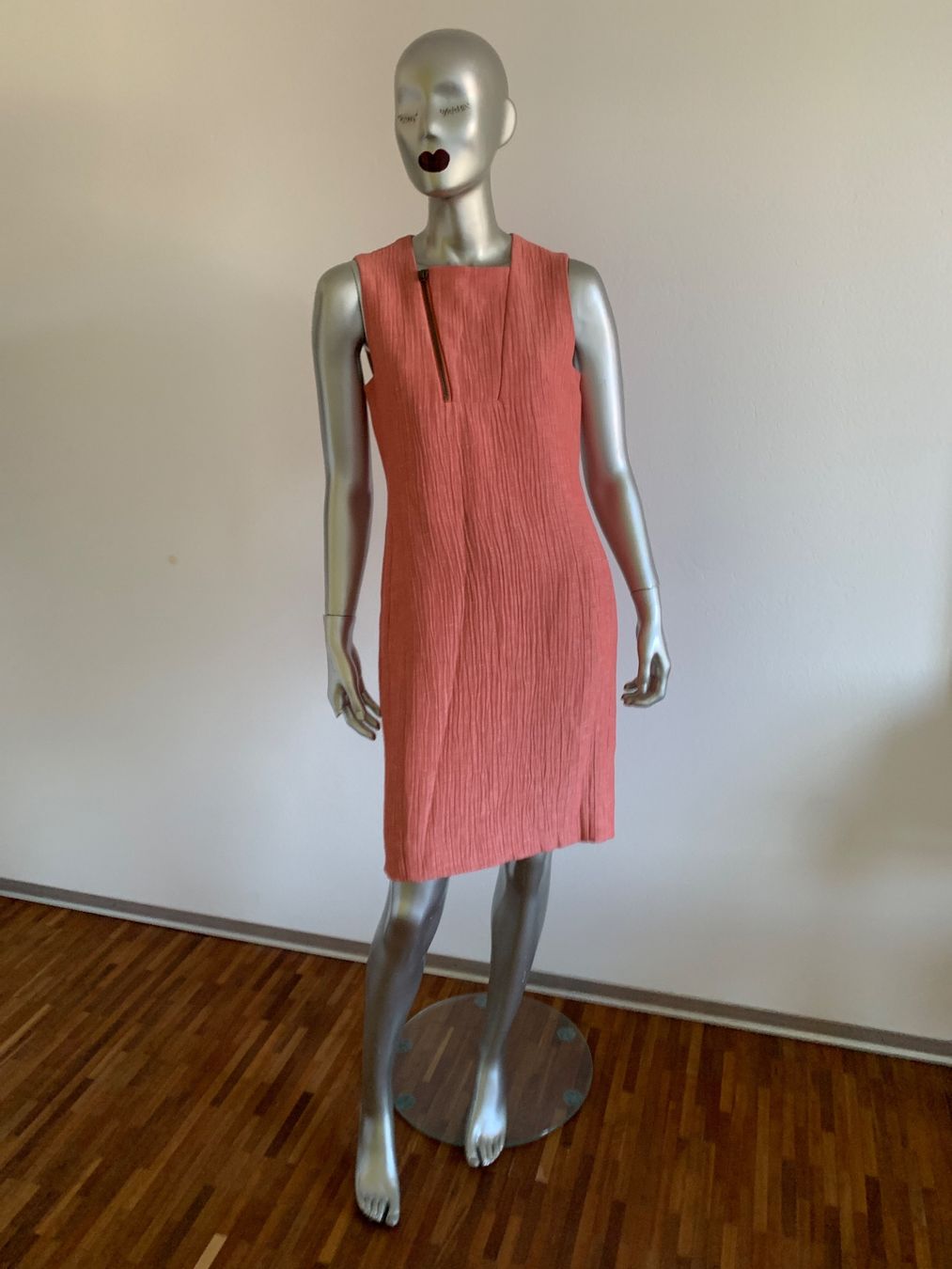 Akris Kleider: AKRIS: Rotes Designer-Kleid, herrliches Seidenfutter, 36 – Neu (gemäss Beschreibung) aus Luzern von paulablue 1