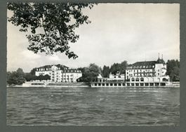 AK sw Rheinfelden AG Hotel des Salines am Rhein ≈ 1959