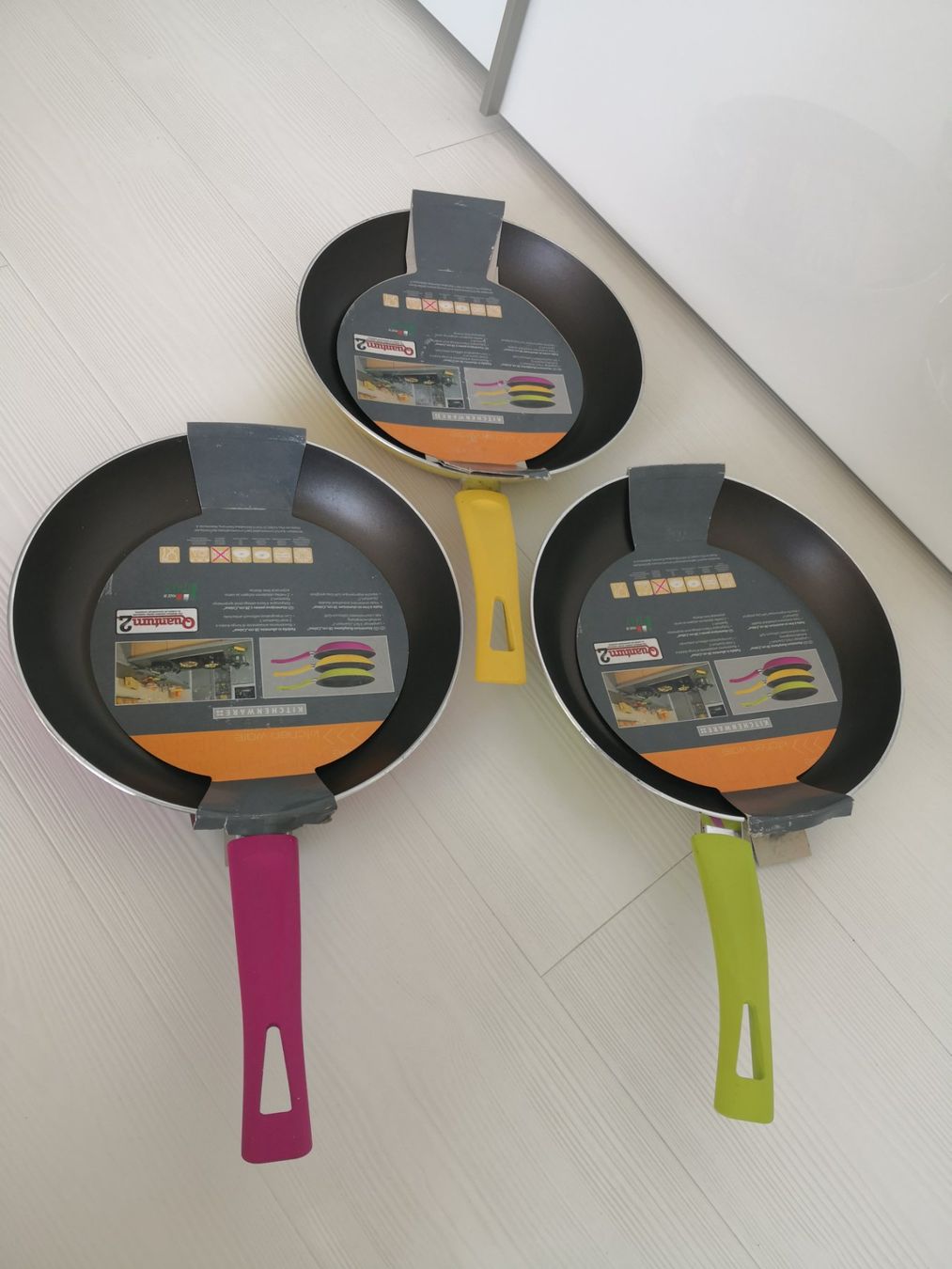 Padelle: 🤩3 STK: PFANNEN-SET KITCHENWARE – Usato da Olten venduto da Naja-Twins-Twins 1