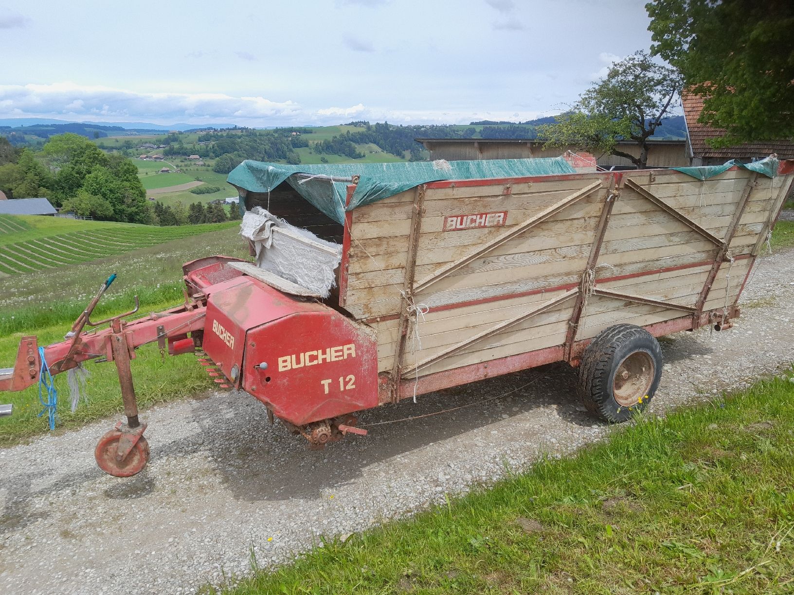 Bucher Tutte le macchine: Ladewagen Strohwagen Silierwagen – Usato da Sumiswald venduto da gerber341