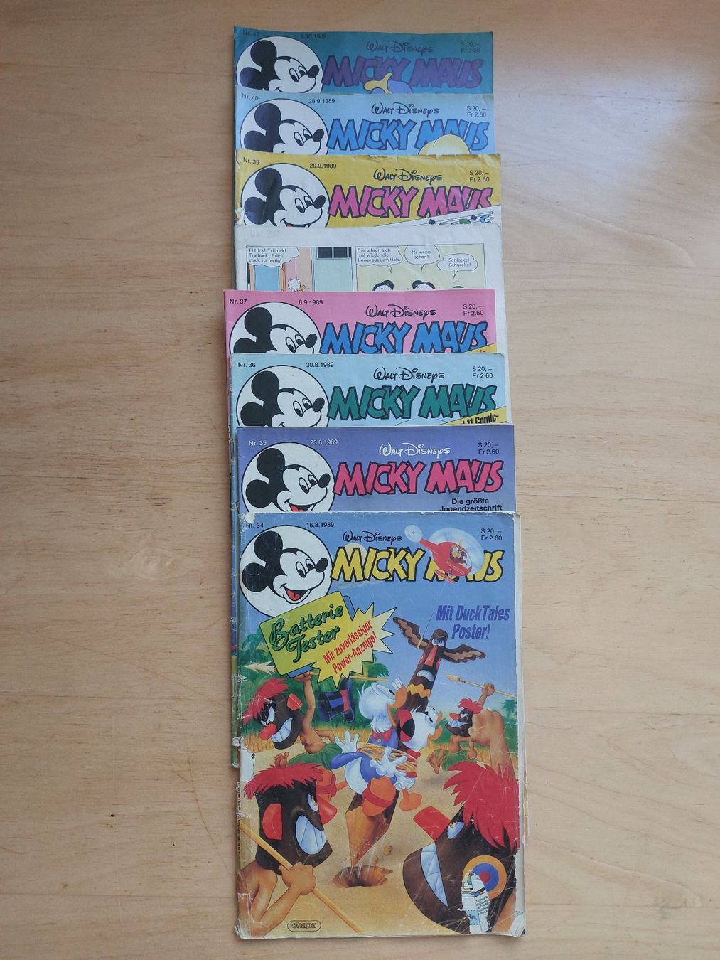 Comics: 33 MICKY MOUSE - 1989 – Gebraucht aus Gipf - Oberfrick von Esnoopy 3