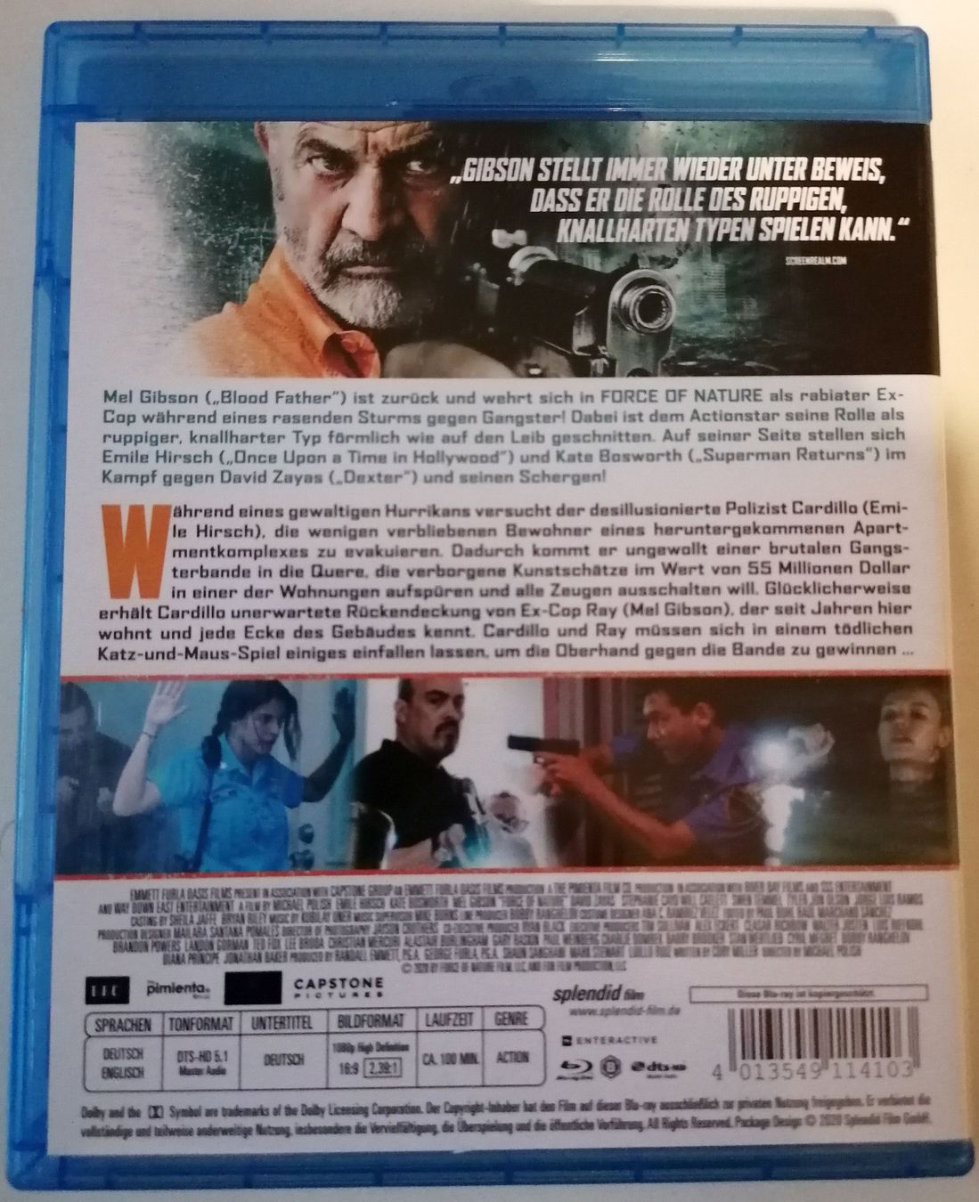 Tutti i DVDs: Force of Nature - Blu-ray - Mel Gibson – Usato da Oberurnen venduto da mackrokodile 1