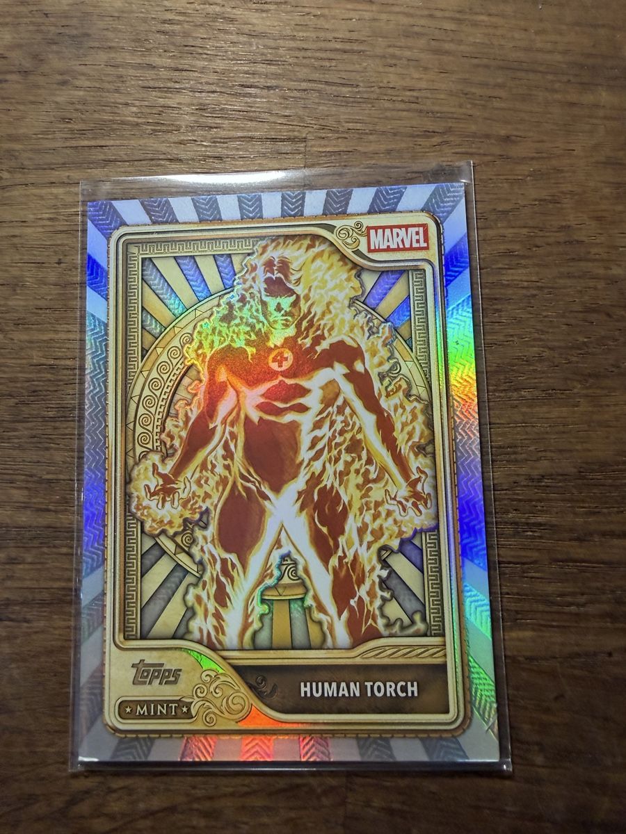 Topps Carte collezionabili:  2026 Topps Mint Marvel Human Torch Gold  – Nuovo (secondo la descrizione) da Goldach venduto da pipinio