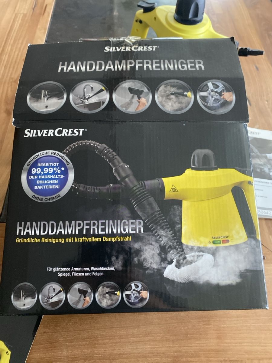 SilverCrest Pulitori a vapore: SilverCrest Hand Dampfreiniger SDR 1100 B2 neuwertig – Usato da Mörschwil venduto da Marcel4201 3