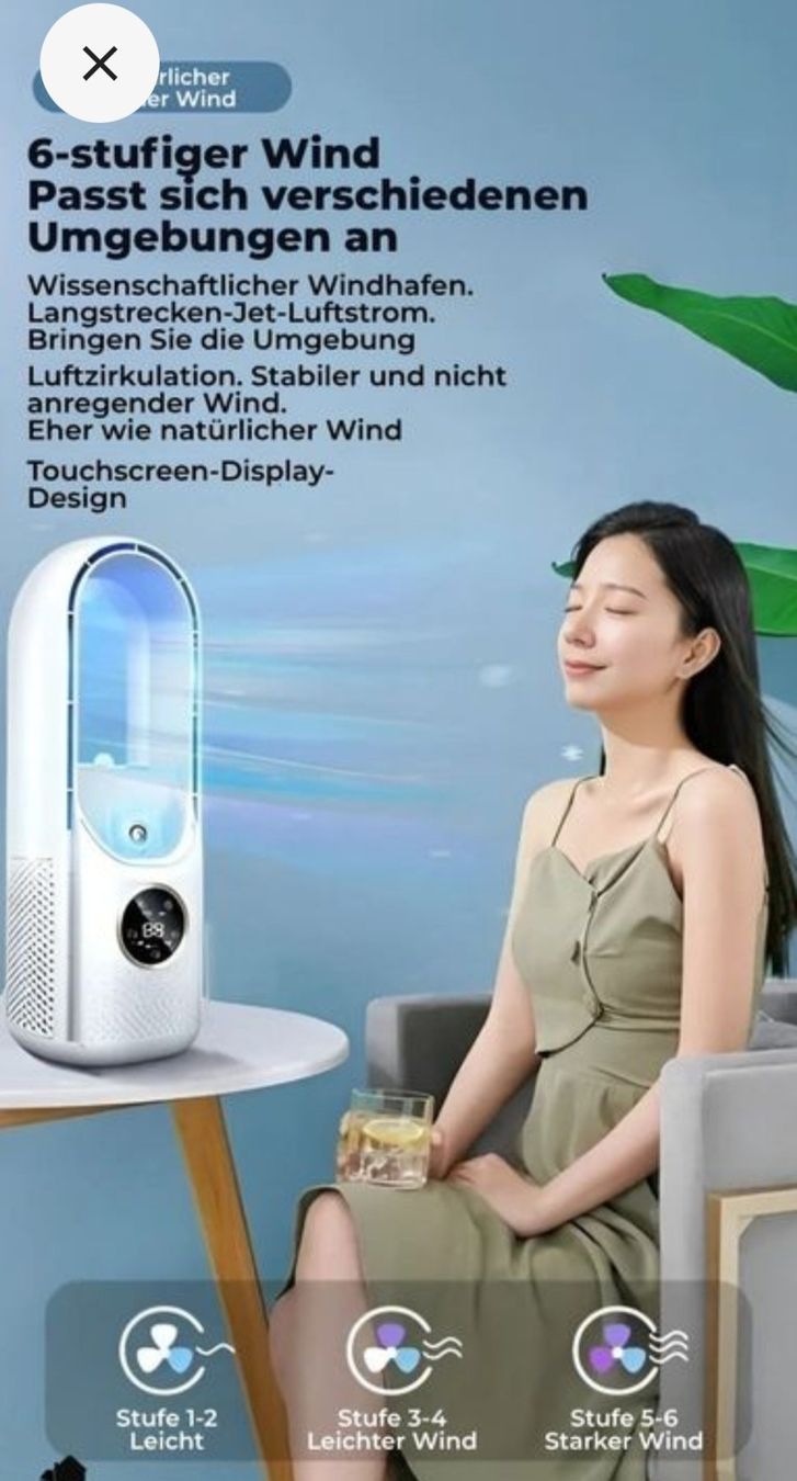 Condizionatori: USB Luftkühler – Nuovo (secondo la descrizione) da Neuenegg venduto da Webopet 1