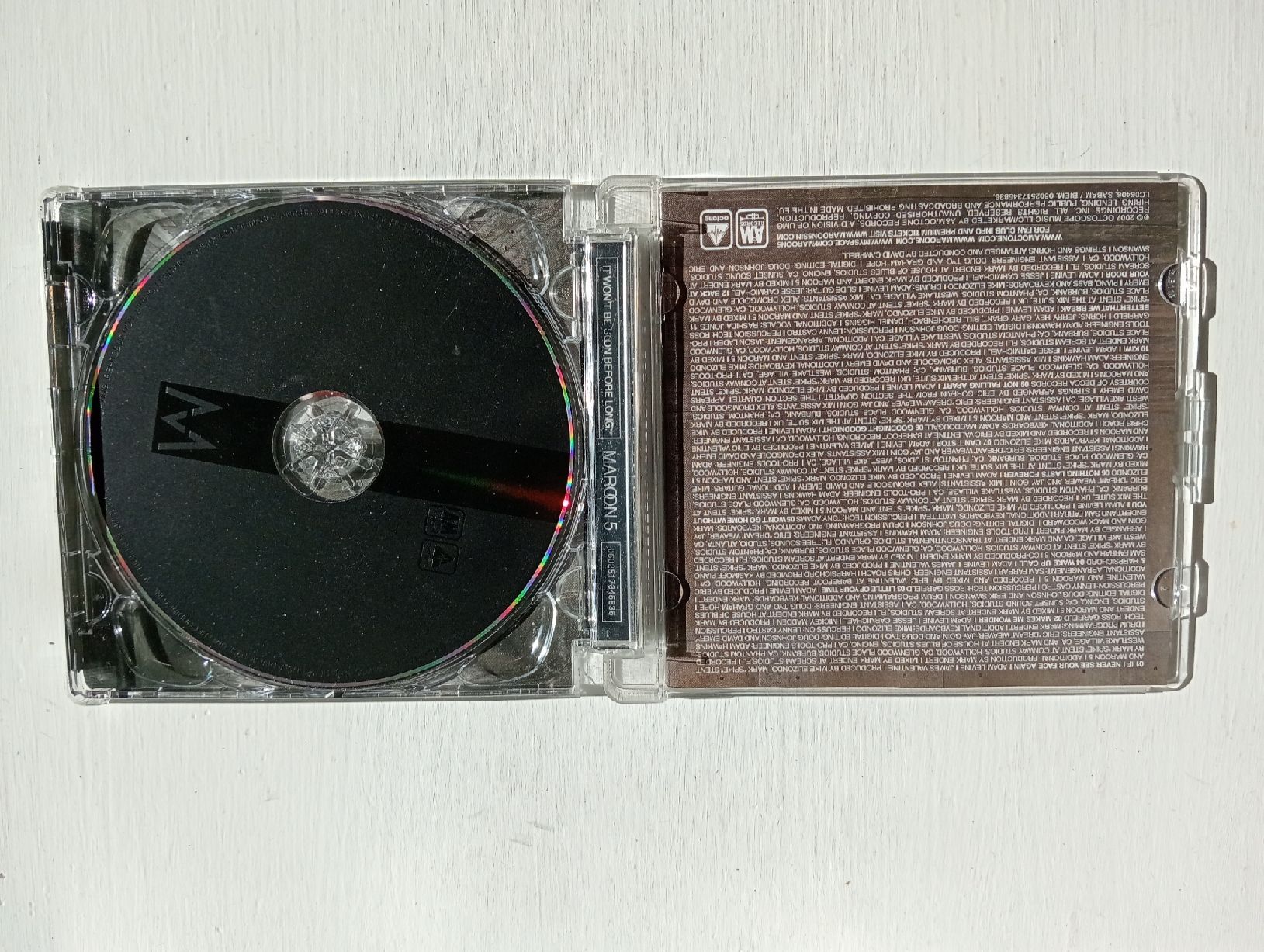 CD: Maroon 5 - It Won't Be Soon Before Long CD - Top Hits – Usato da Allschwil venduto da Evgeniia78 1