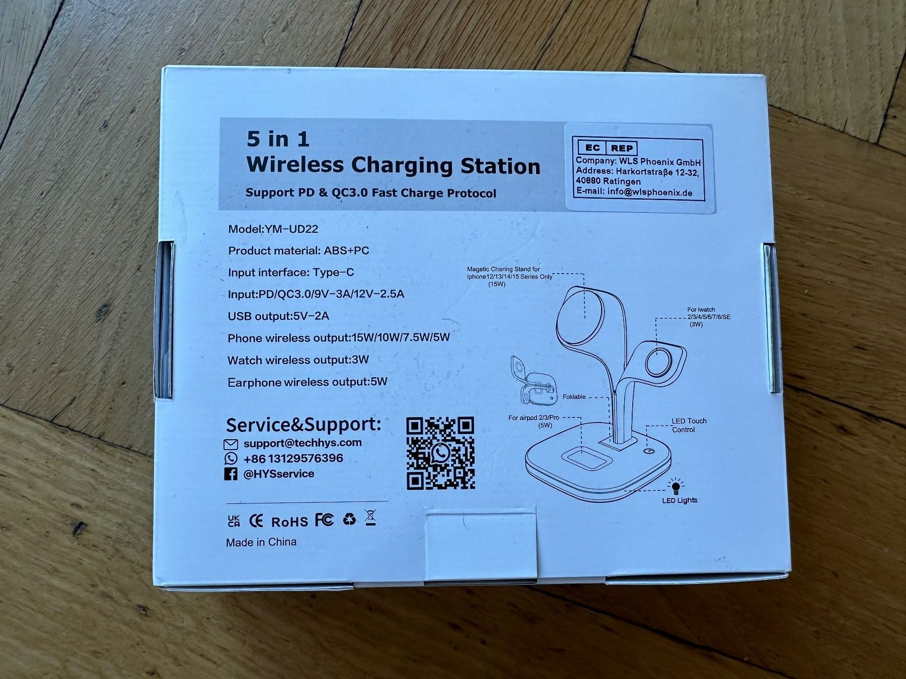 Caricabatterie: 5 in 1 Wireless Charging Station von Generic – Nuovo e nell'imballaggio originale da Zuerich venduto da Tozde 1