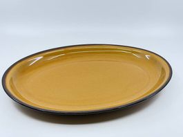 Ovale Keramik Servierplatte - Casmir, Made in Poland