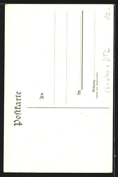 Cartoline postali: sign. Sievers Clausen: Braunschweig, Gew – Usato da Berlin venduto da bartko-reher 1